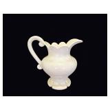 Studio Pottery Ewer Cream Crackle Glaze Betty