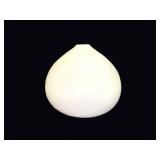 Japan Mid-Century Milk Glass Swirl Shade