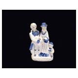 Porcelain Courting Couple Figural Group