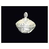 Anchor Hocking EAPC Star Covered Candy Dish
