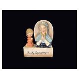 Madonna and Child Ceramic Planter Japan 1950s