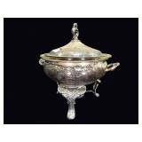 Wm Rogers Silverplate Chafing Dish Pyrex Insert