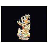 Chinese Porcelain Shoulao Money Tree Group
