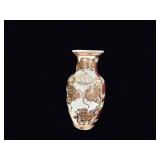 Chinese Famille Rouge Style Baluster Vase