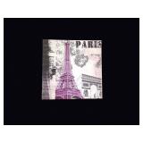 Paris Eiffel Tower Canvas Print 20x20