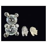 Royales de Champagne Crystal Bears Lot 3