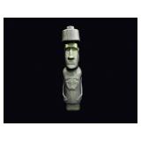 Pisco Capel Moai Frosted Green Bottle 1997