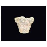 Mosaic Cherub Planter Mother of Pearl Resin