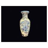 Chinese Satsuma Style Porcelain Baluster Vase