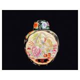 Chinese Famille Noire Porcelain Ginger Jar