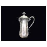 Victorian Silverplate Paneled Coffee Pot