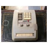 Vintage 1965 BDC Contex 30 Mechanical Calculator