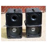 Modular Plastic Speaker Set