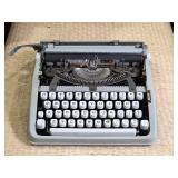Vintage Grey Portable Typewriter