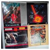 Vintage Laserdiscs and Soundtrack Vinyl Record