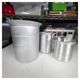 Vintage Aluminum Graduated Measuring Cups