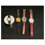 Assorted Wristwatches, Timex, Harley-Davidson