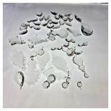 Assorted Glass Chandelier Crystals