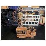 Vintage Metal Ferris Wheel Music Box