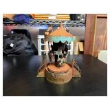 Vintage Metal Carousel Sculpture