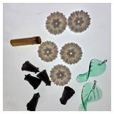 Assorted Vintage Chandelier Replacement Parts