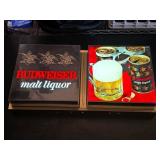 Budweiser Malt Liquor Light Box Sign