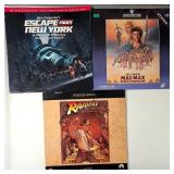 Vintage 80s Movie LaserDisc Selection