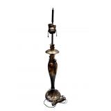 Vintage Classical Lamp with Maiden Mounts 31 In
