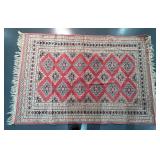 Ali Baba Cashmir Bokhara Wool Area Rug 6 x 4 Ft
