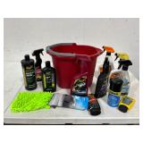 Lot of Car Cleaning Supplies
