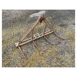 Antique Wooden Hay Fork