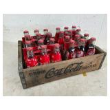 Wooden Crate of Coca-Cola Advertising Bottles