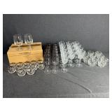 Lot of Crystal Stemware and Glasses