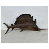 Metal Wall Hanging Swordfish Art