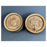2 - Miller Lite Beer Advertising Signs