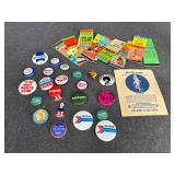 Lot of Pins & Matchbooks