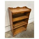 Vintage Maple Bookshelf