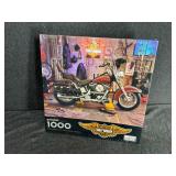 Sealed 1000pc Harley-Davidson Motorcycle Puzzle