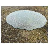 Glass Outdoor Table