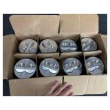 Lot of Chevy 350 Pistons