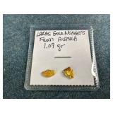 Large Alaskan Gold Nuggets  1.09g