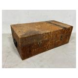 Wooden Luggage Trunk