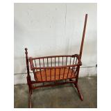 Wooden Rocking Crib