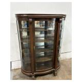 Wood Curio Cabinet