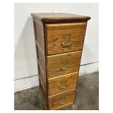 Oak Filing Cabinet