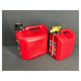 2 - Plastic Gas Cans