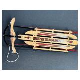 Speedaway Wooden Sled
