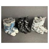 3 - Pairs of Snowboard Boots