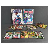 Lot of Comic Books and Wall Hanging Plaques