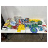 Lot of Disposable Party and Food Storage Supplies